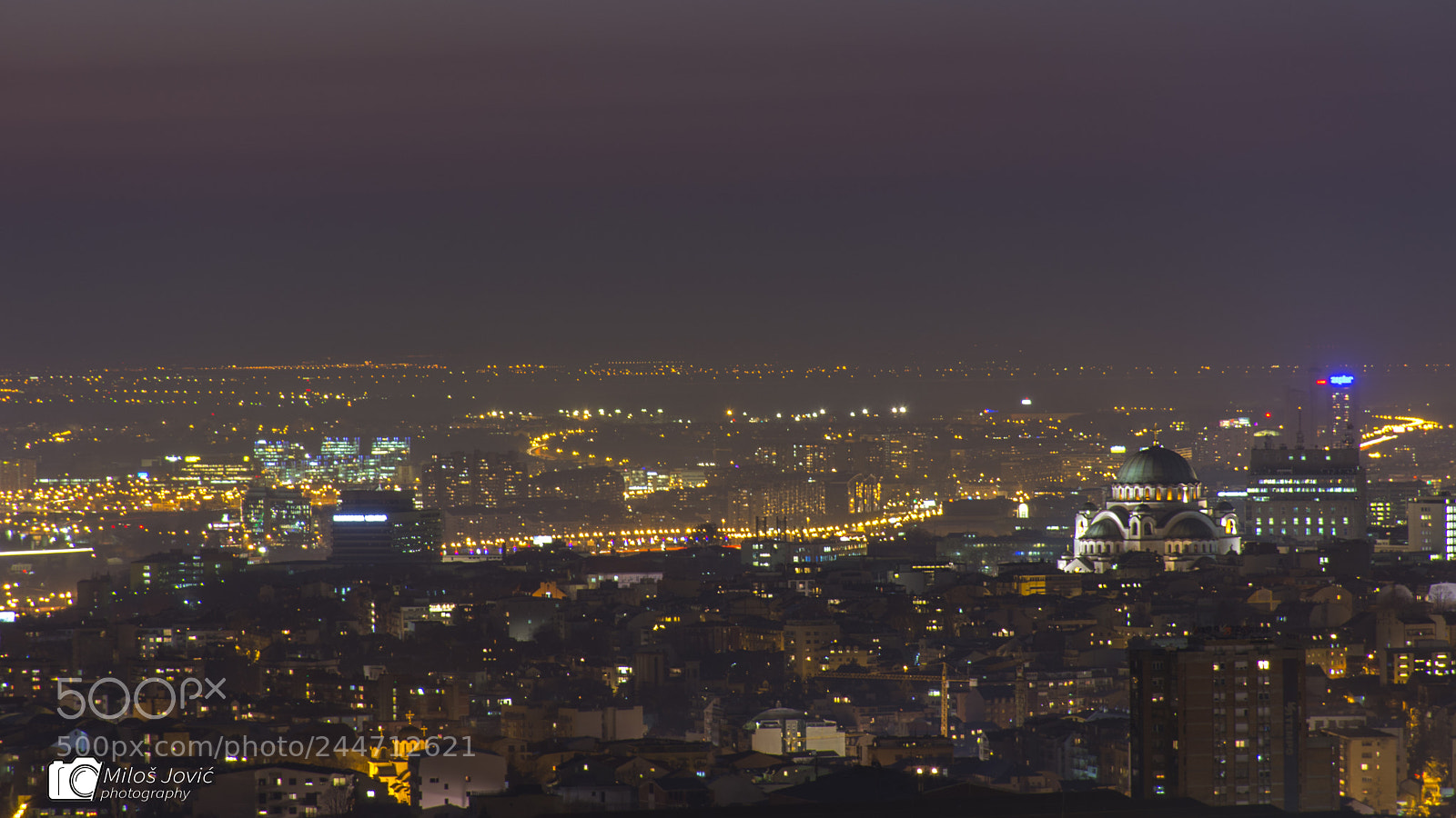 Nikon D7200 sample photo. Saint sava temple, belgrade photography