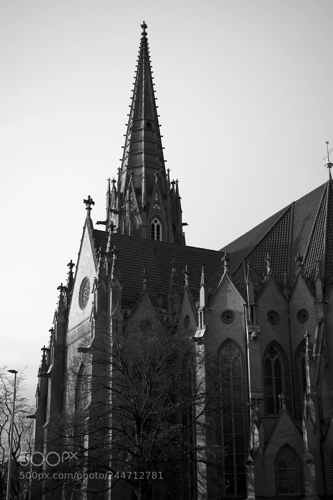 Nikon D3400 sample photo. Hanover christuskirche photography