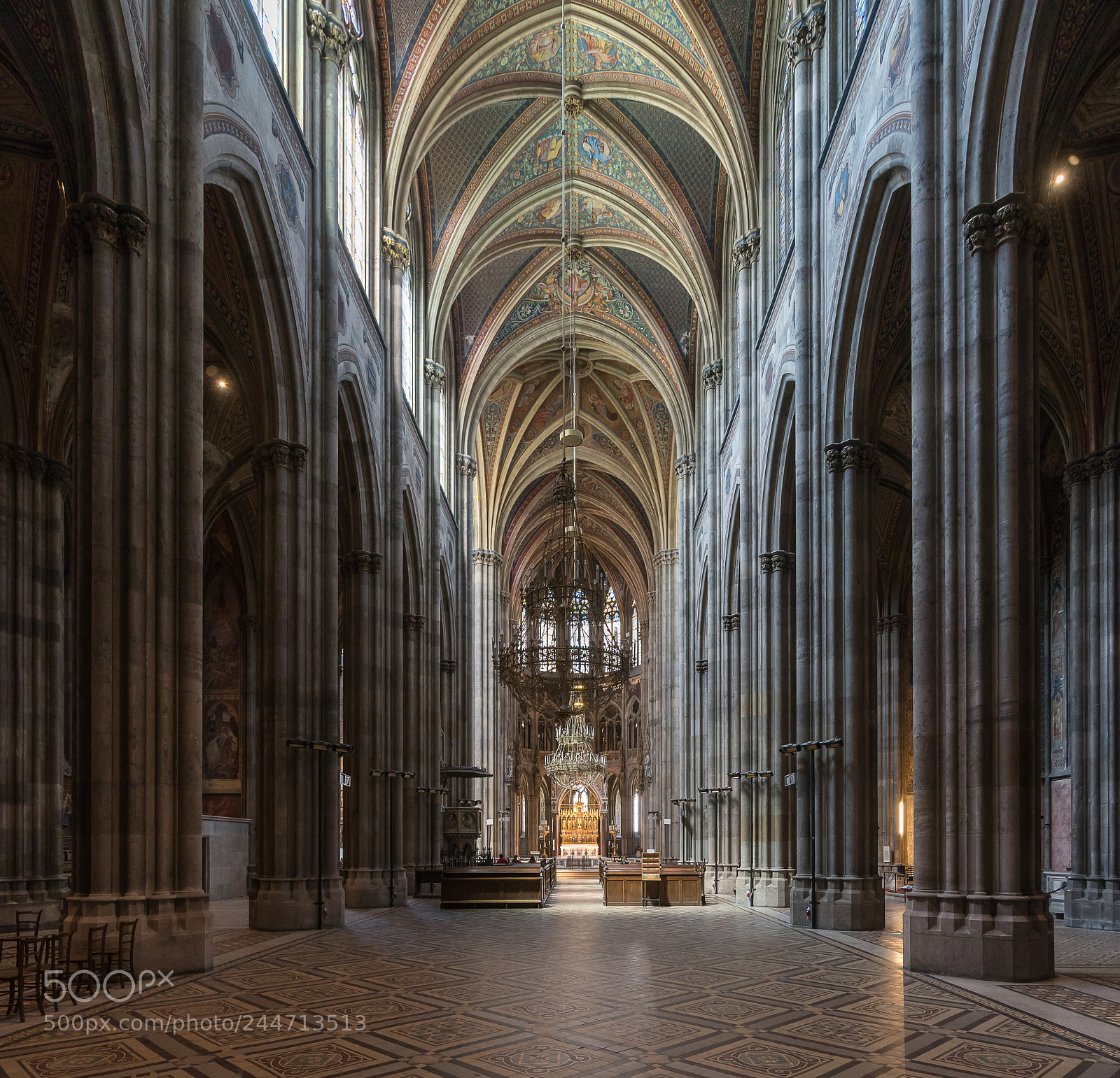 Sony a6300 sample photo. Votivkirche photography