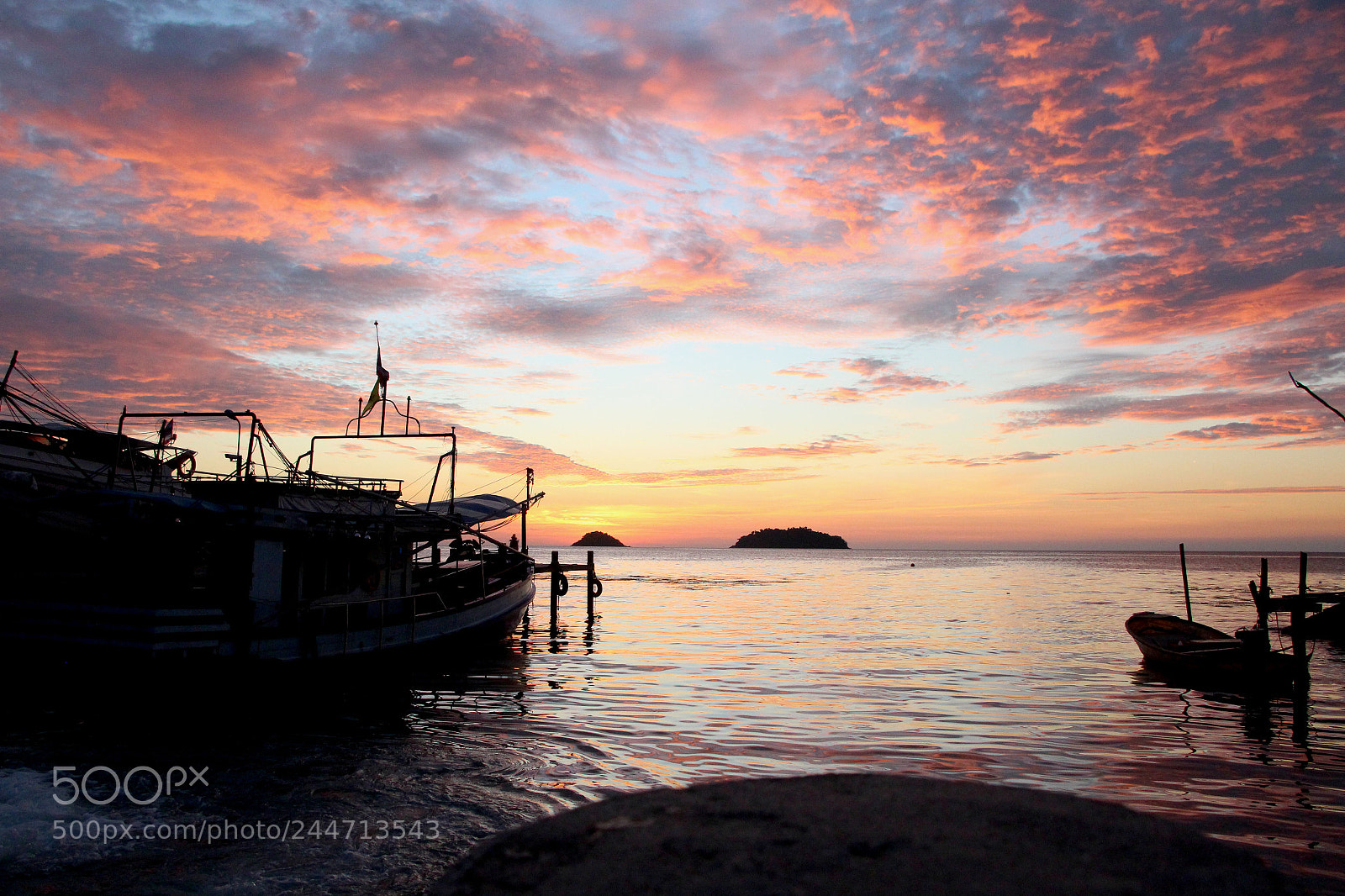 Canon EOS 650D (EOS Rebel T4i / EOS Kiss X6i) sample photo. Sunset, koh chang photography