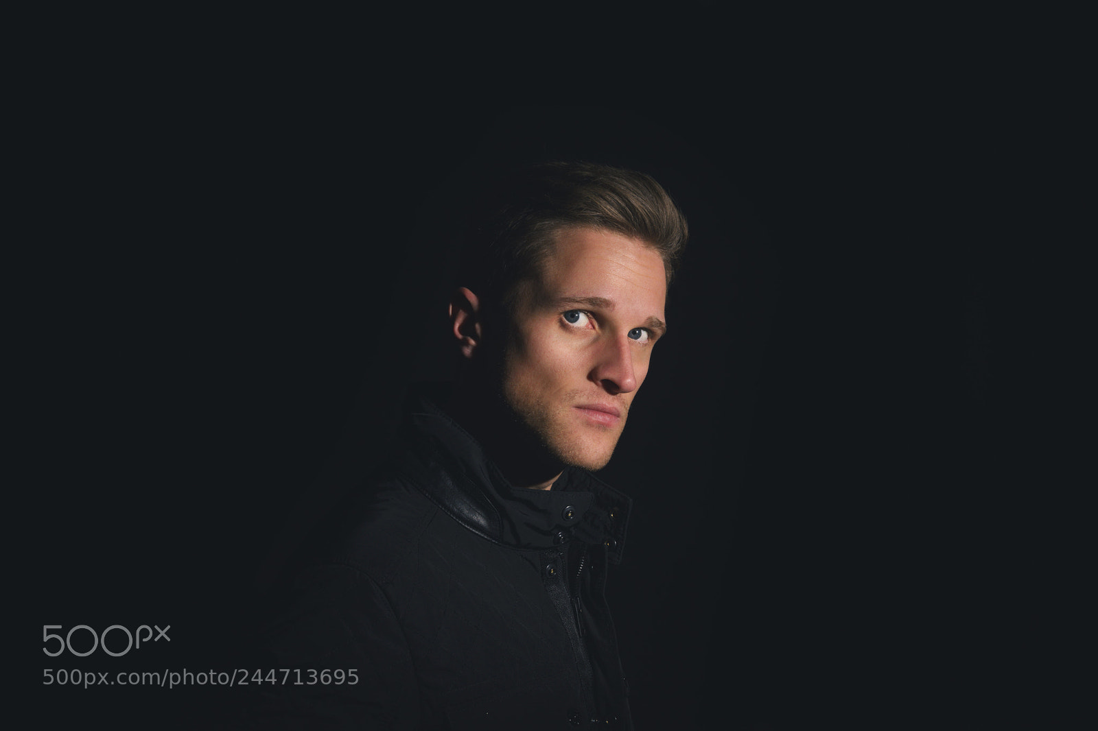 Nikon D7100 sample photo. Strong confident male studio photography