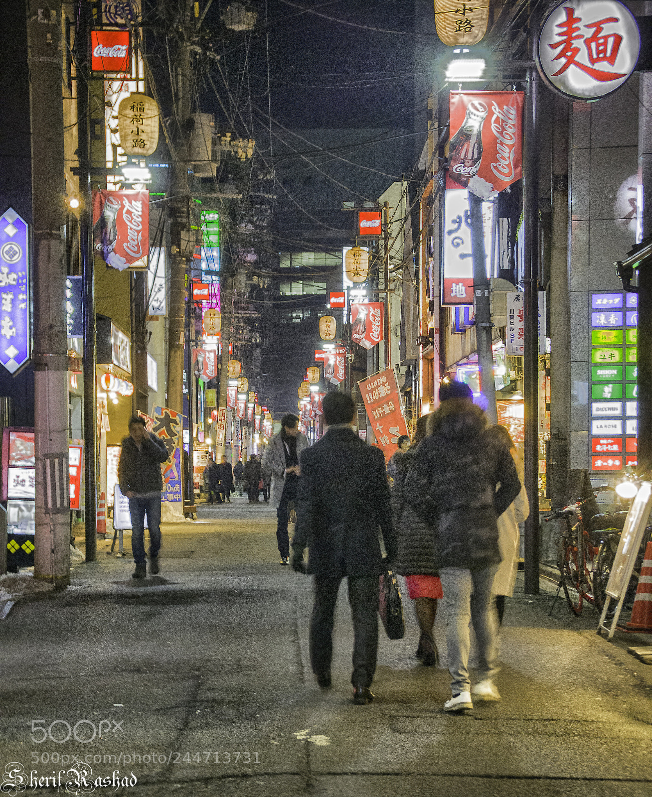 Pentax K-50 sample photo. A small alley photography