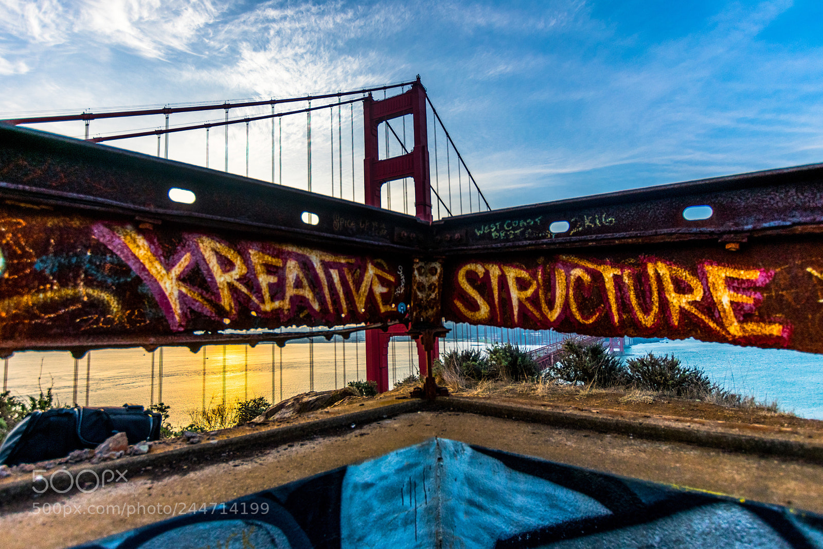 Nikon D3400 sample photo. Golden gate bridge photography