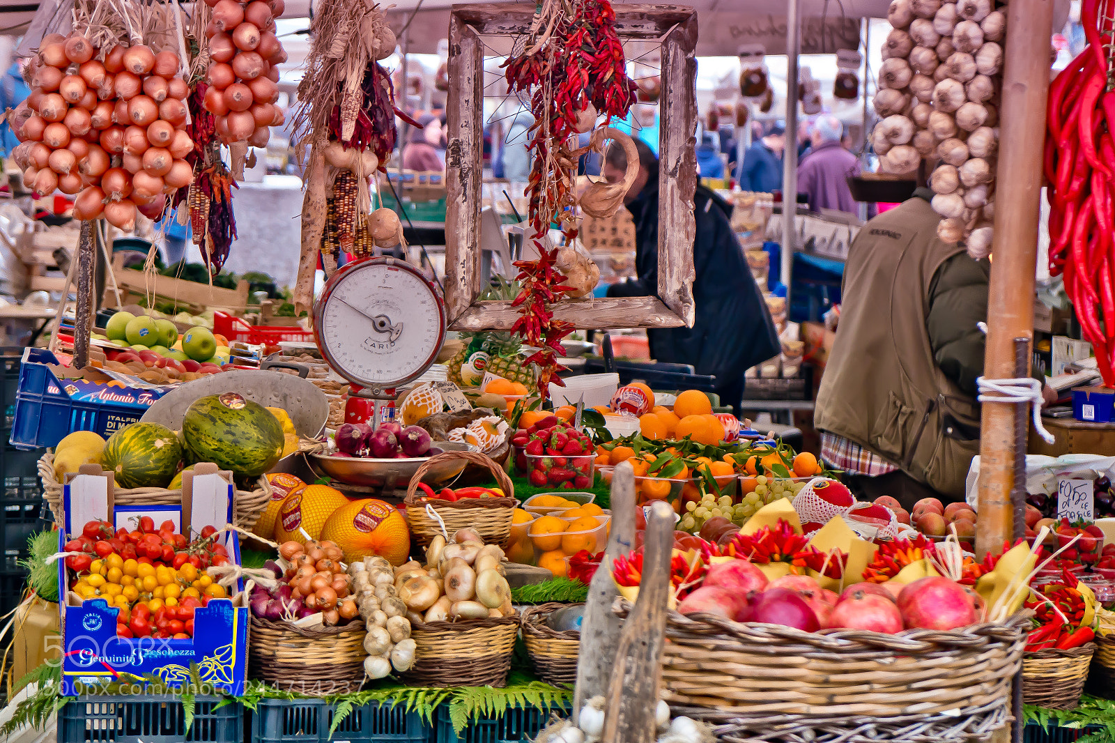 Sony a6300 sample photo. Market impression photography
