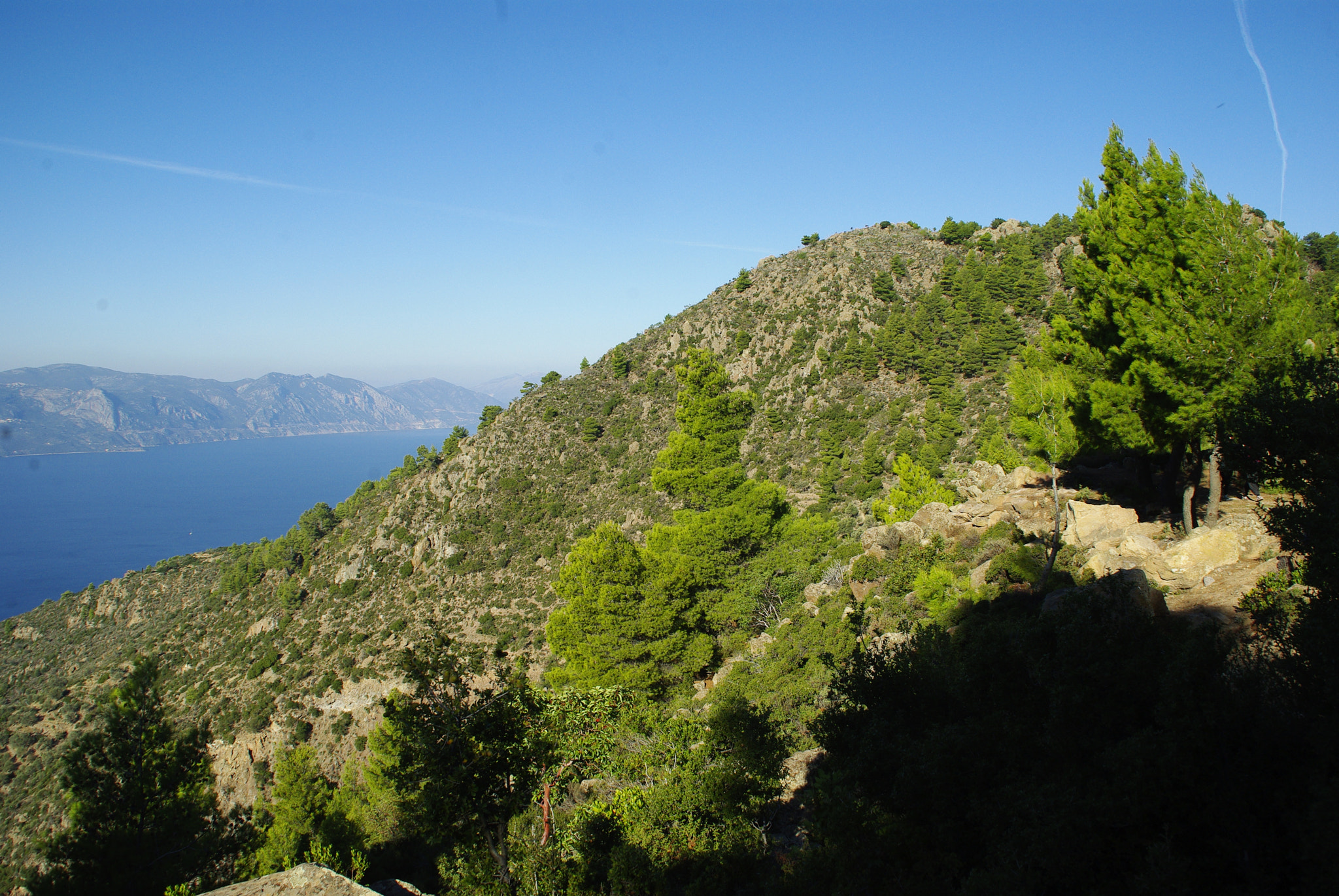 Tamron AF 18-200mm F3.5-6.3 XR Di II LD Aspherical (IF) Macro sample photo. Methana mountain view #2 photography