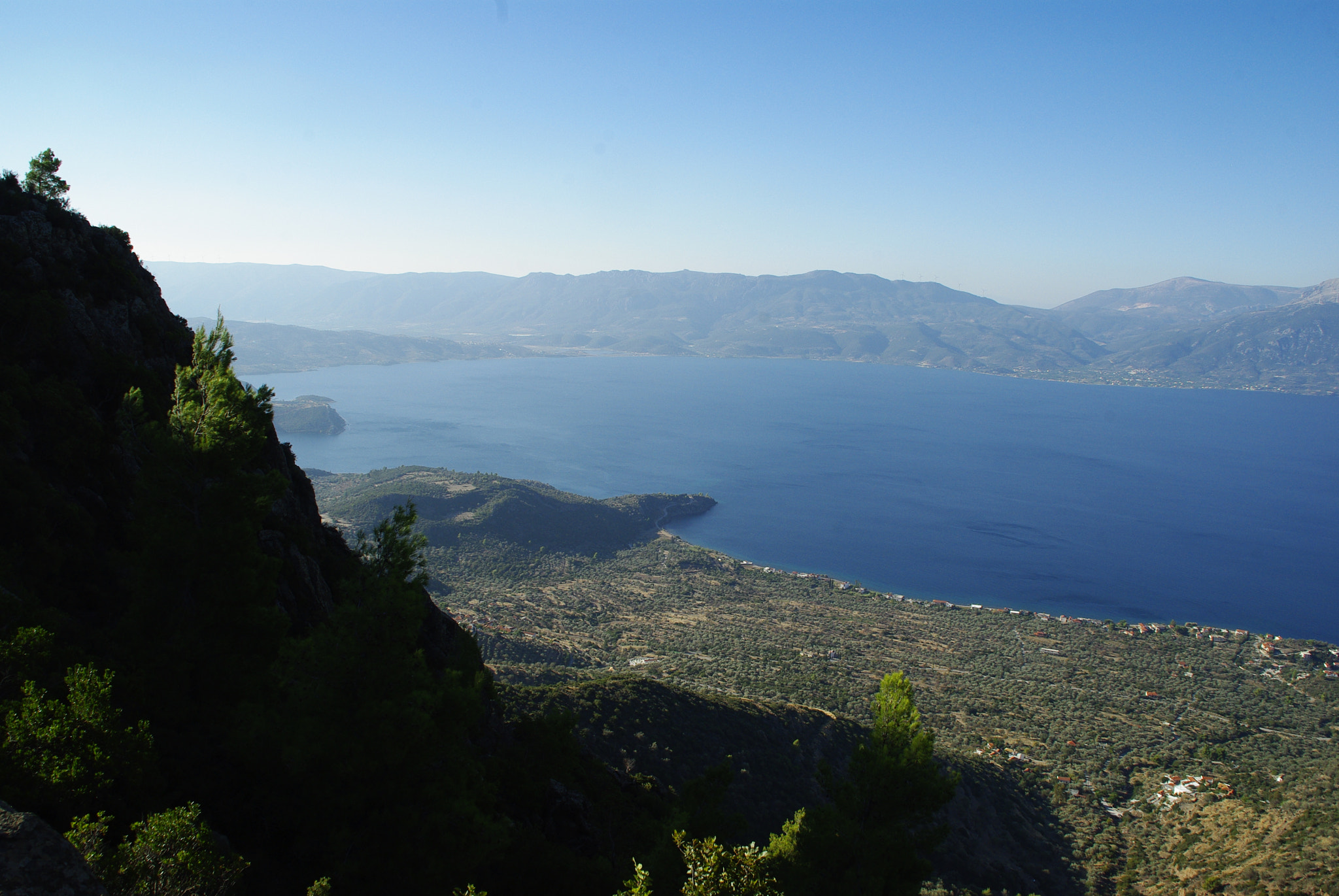 Tamron AF 18-200mm F3.5-6.3 XR Di II LD Aspherical (IF) Macro sample photo. Methana mountain view #1 photography