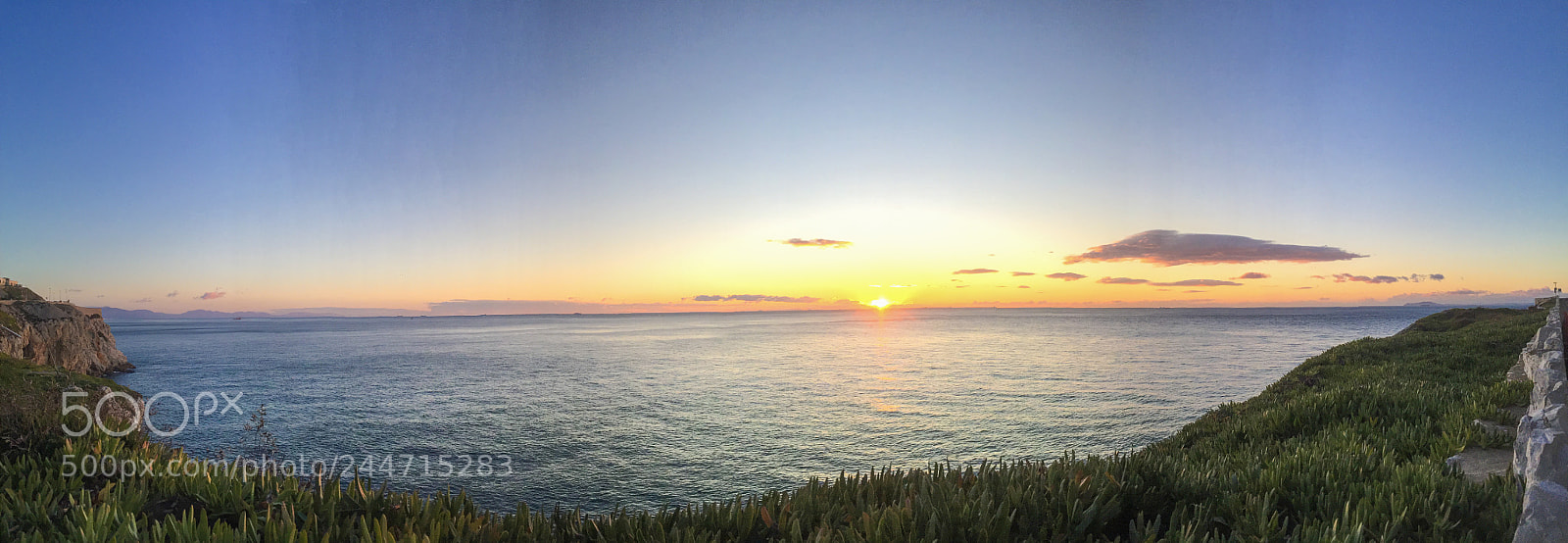 Apple iPhone 6 sample photo. Morning view(gibraltar) photography