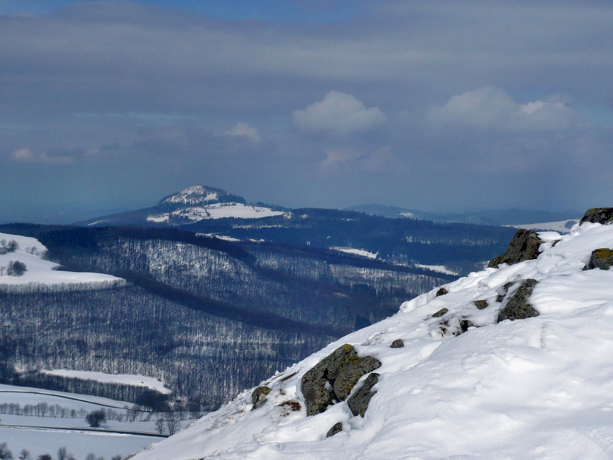 Panasonic DMC-FX30 sample photo. Winterlandschaften in der rhön photography
