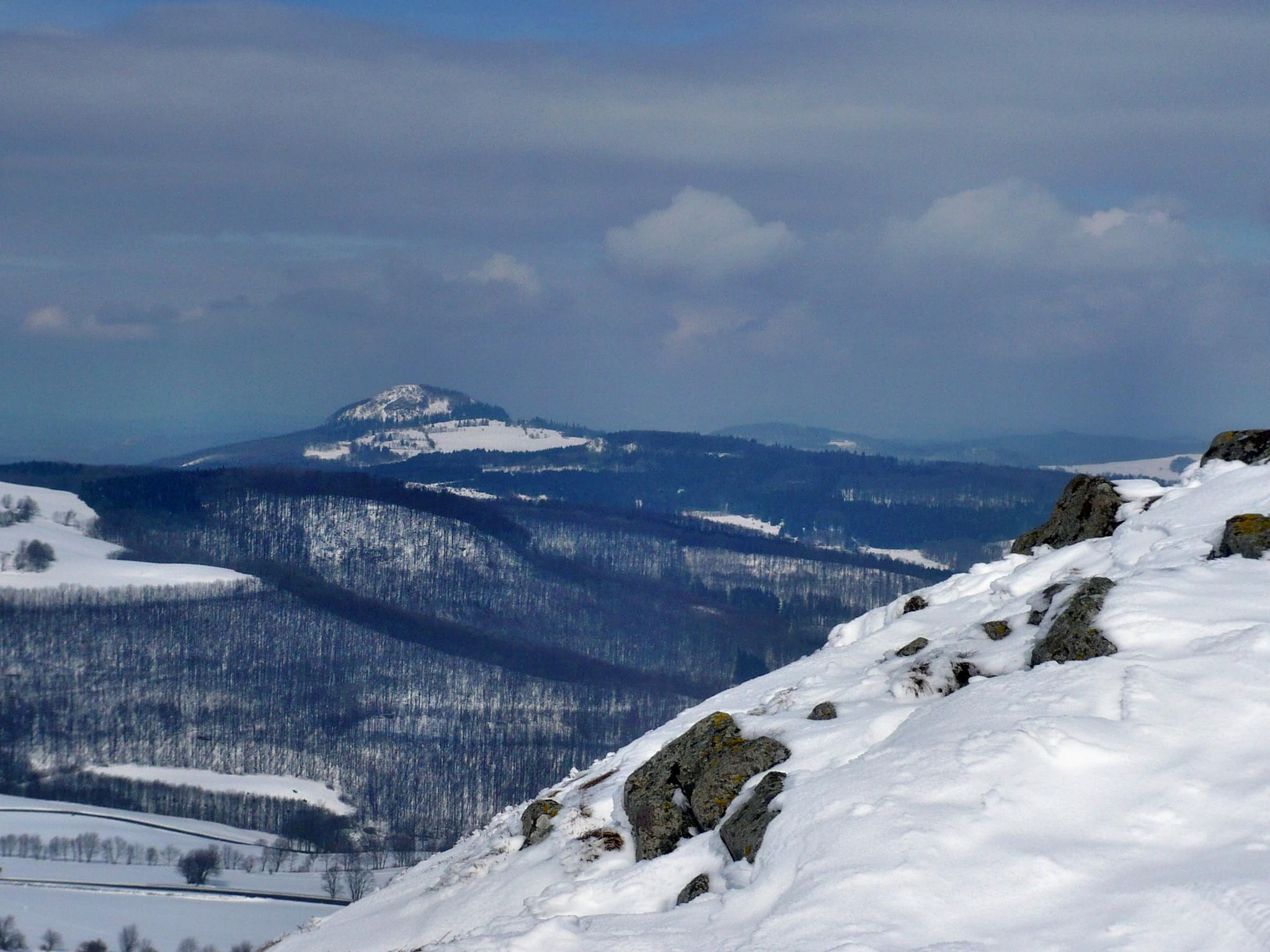 Panasonic DMC-FX30 sample photo. Winterlandschaften in der rhön photography