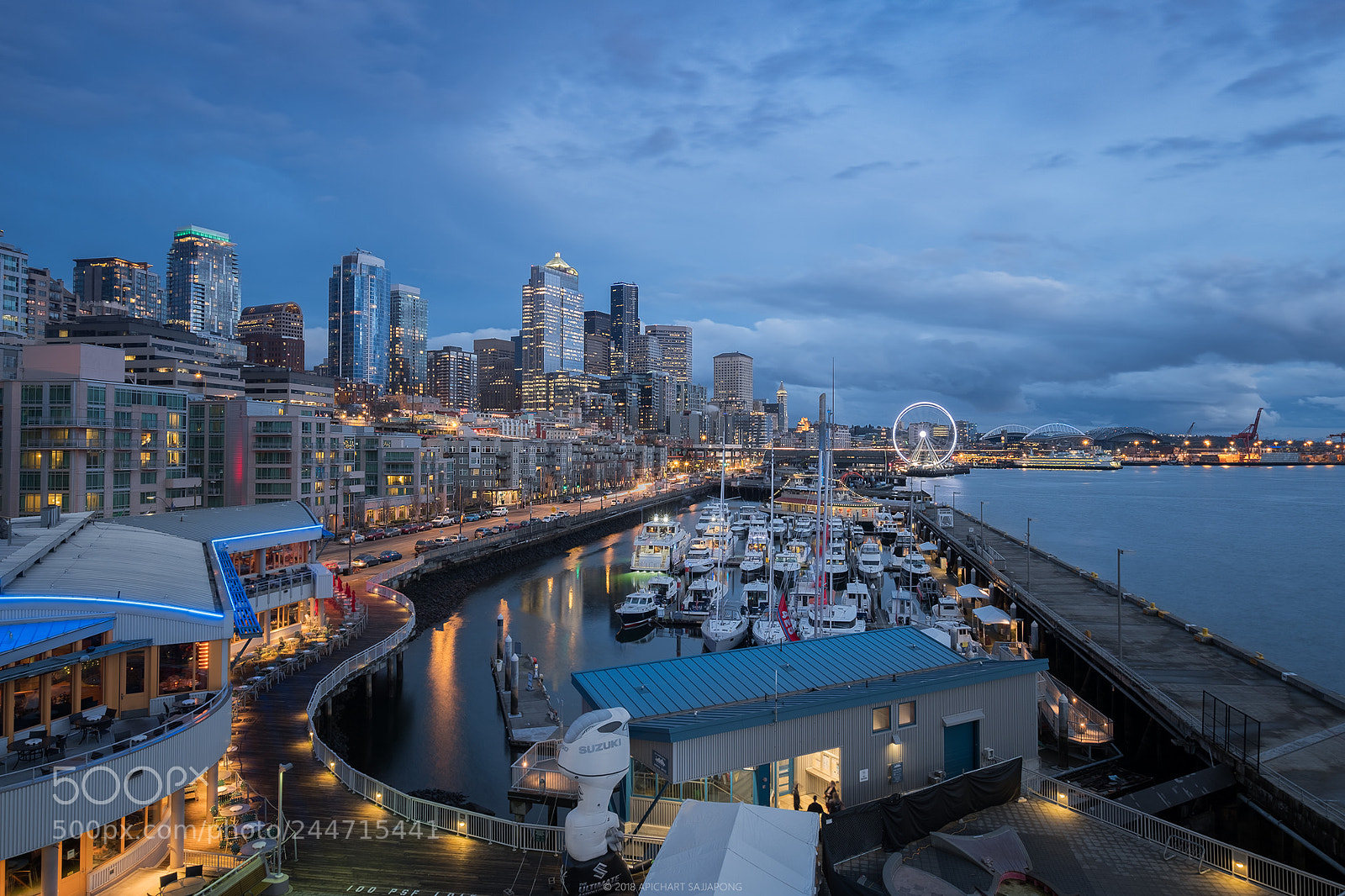 Fujifilm X-T20 sample photo. Seattle waterfront photography