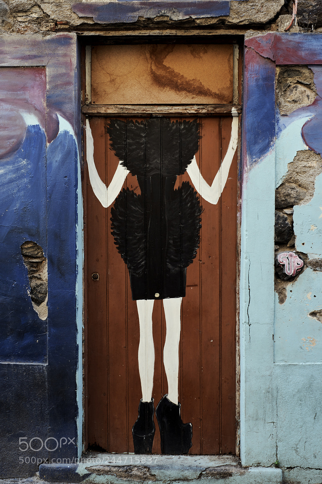 Sony Alpha DSLR-A850 sample photo. Front door in funchal photography
