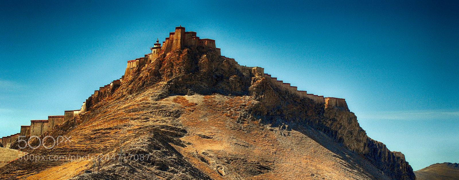 Nikon D200 sample photo. Tibet dzong de gyantsé photography