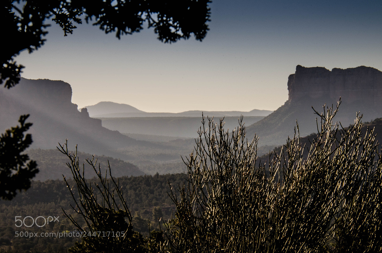 Nikon D5100 sample photo. An early sedona morning photography