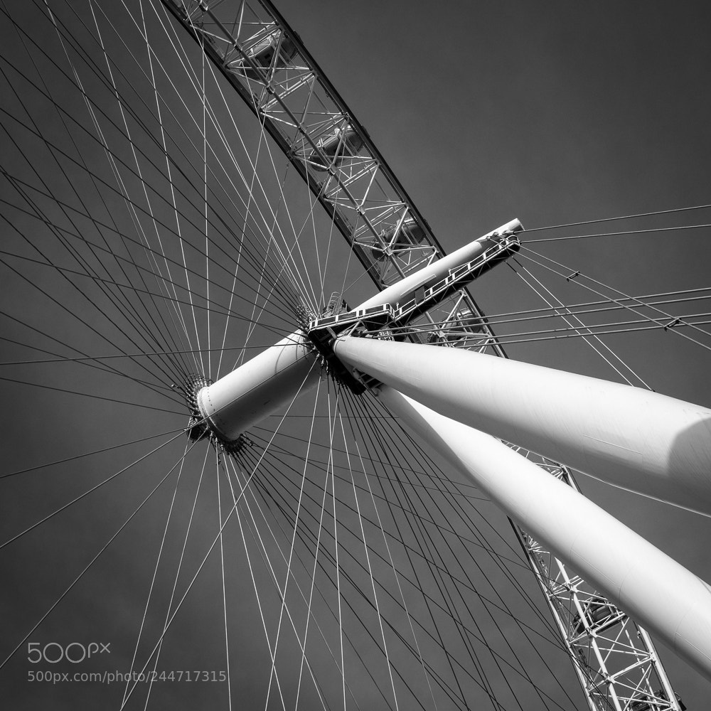 Fujifilm X-T2 sample photo. London eye photography