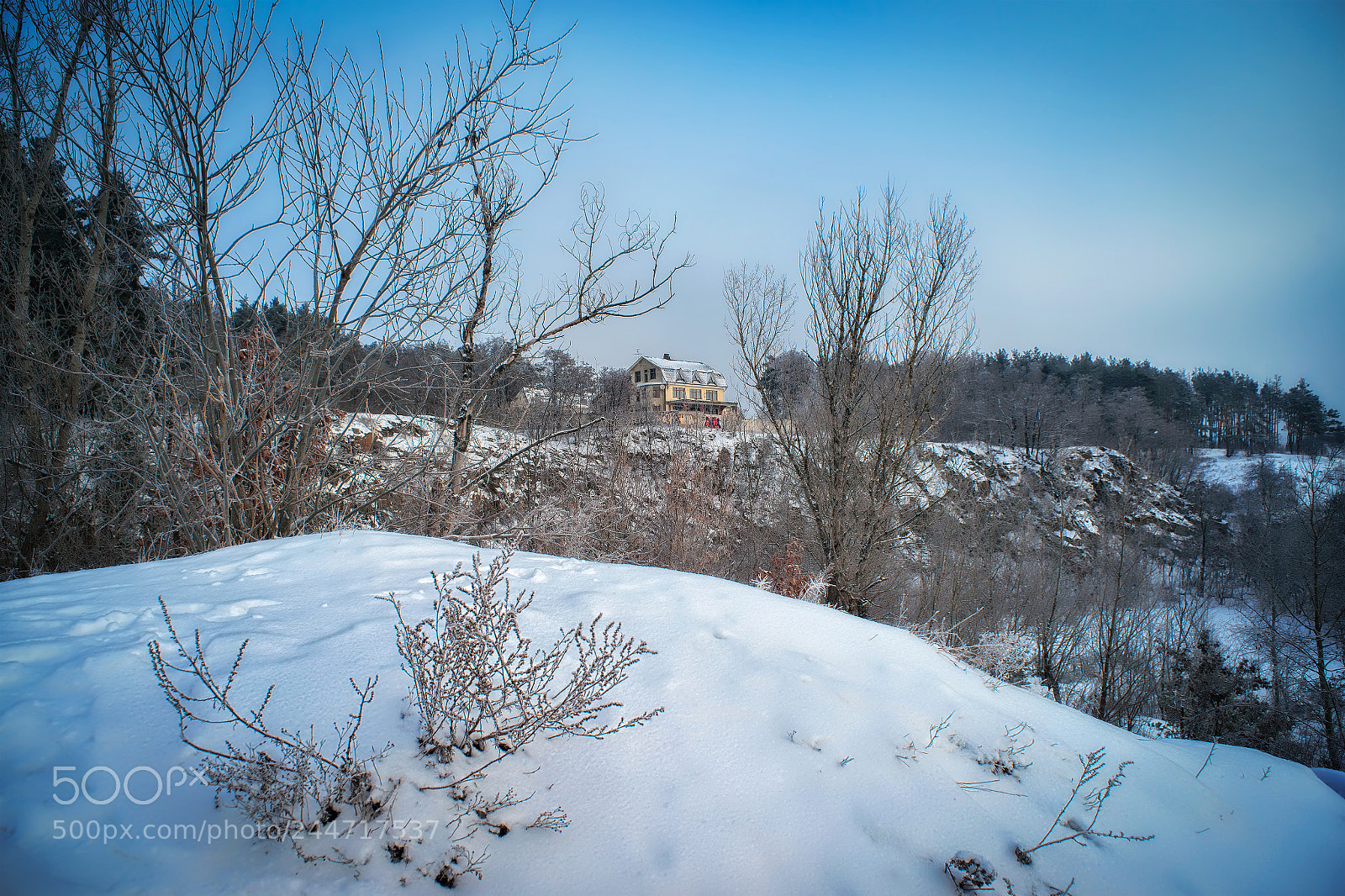 Nikon D800E sample photo. House photography