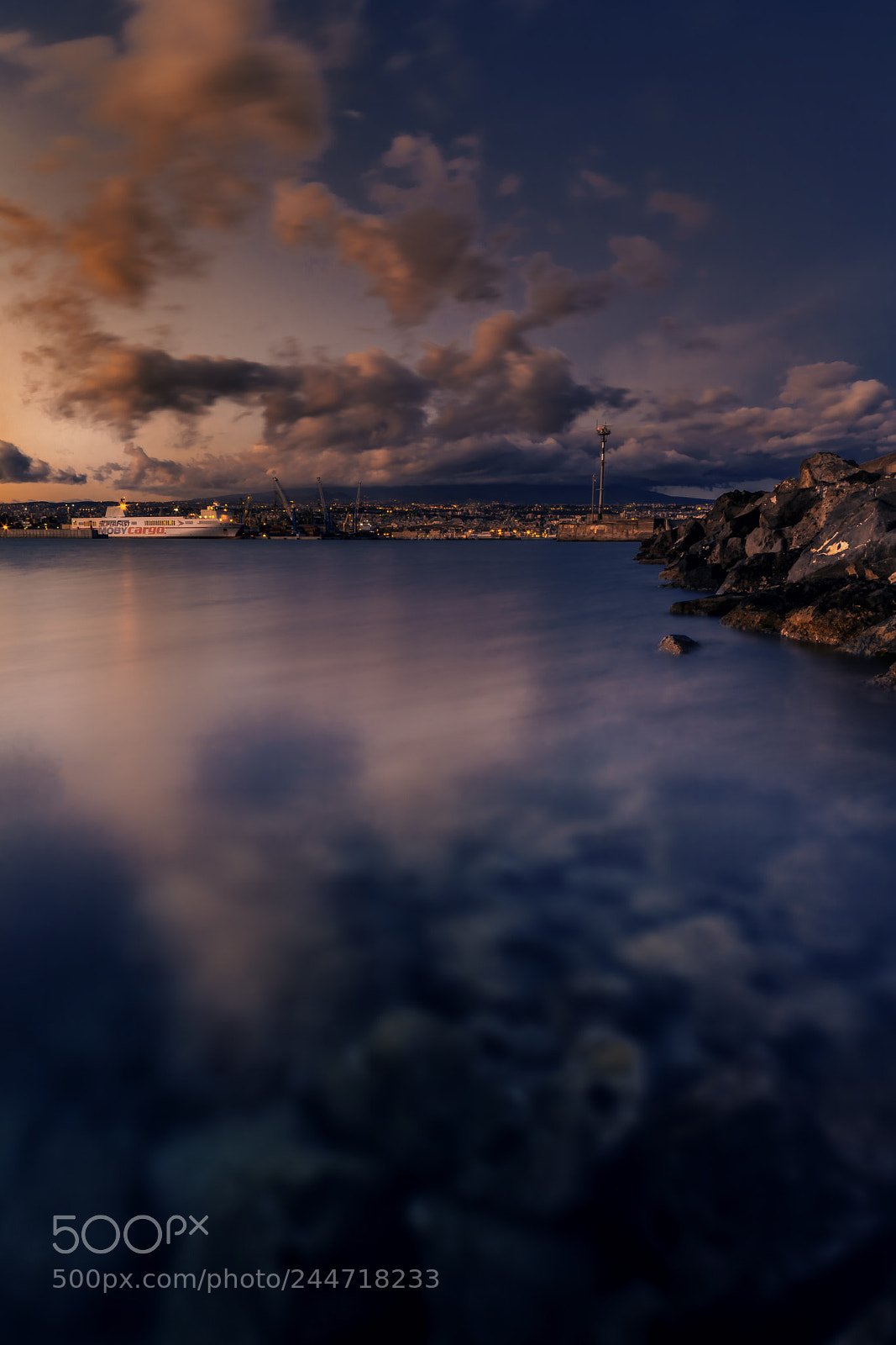 Nikon D7100 sample photo. Sunset in catania from photography