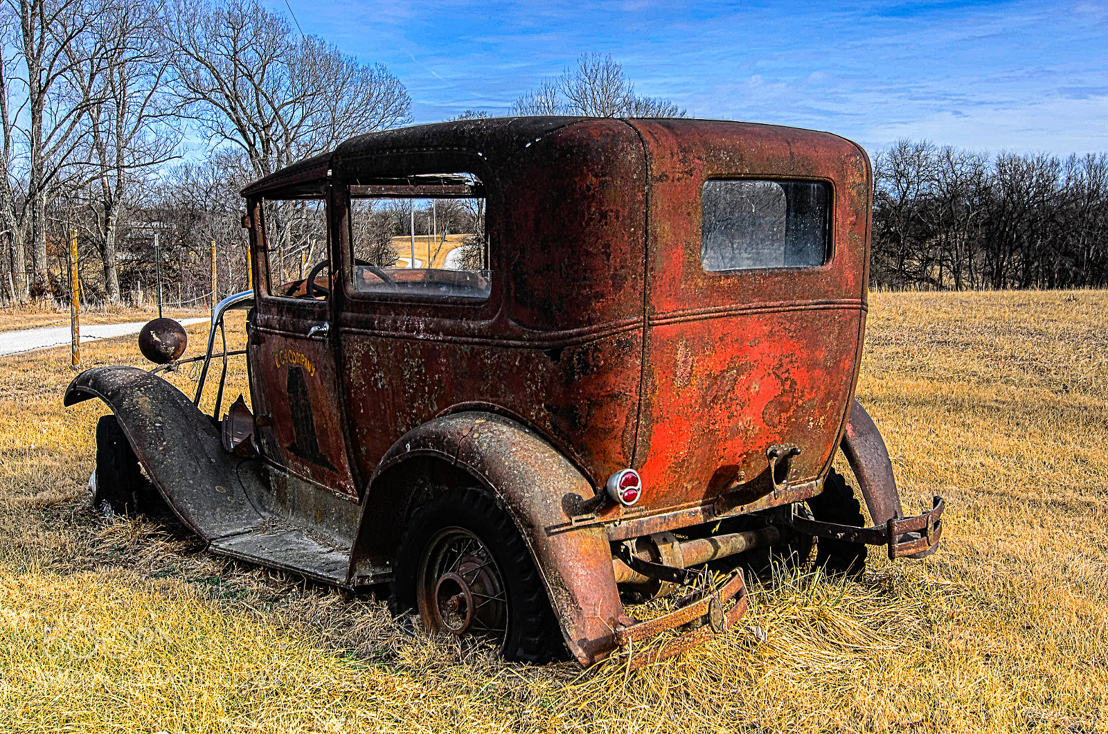 Nikon D5100 sample photo. Rusting away photography