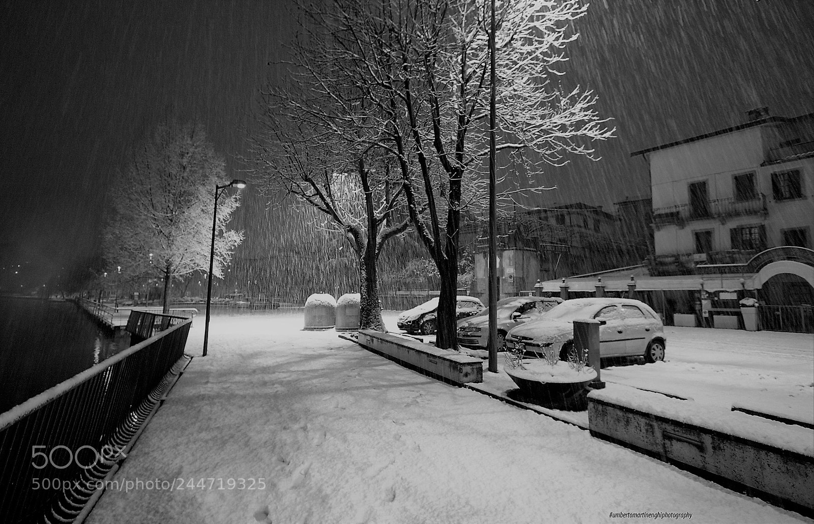 Canon EOS 40D sample photo. Snowfall photography