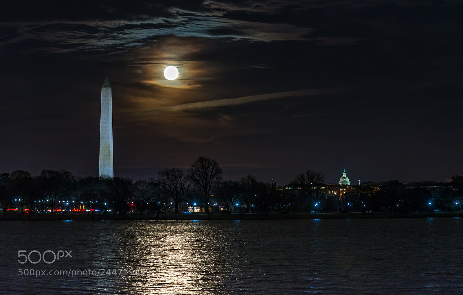 Nikon D800 sample photo. Moon shine photography