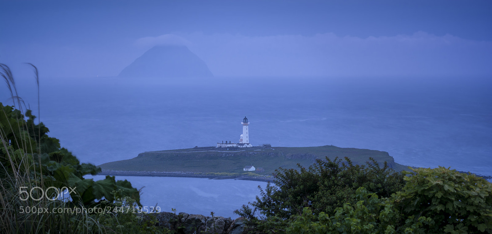 Nikon D7100 sample photo. Ailsa craig and pladda photography
