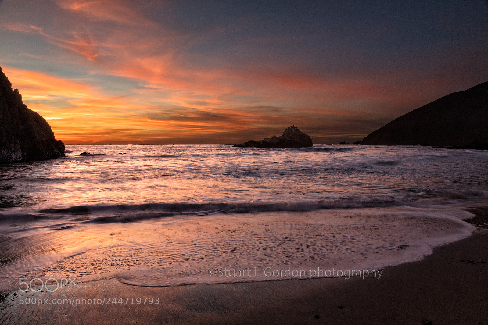 Canon EOS 5DS R sample photo. Sunset at pfeiffer beach photography