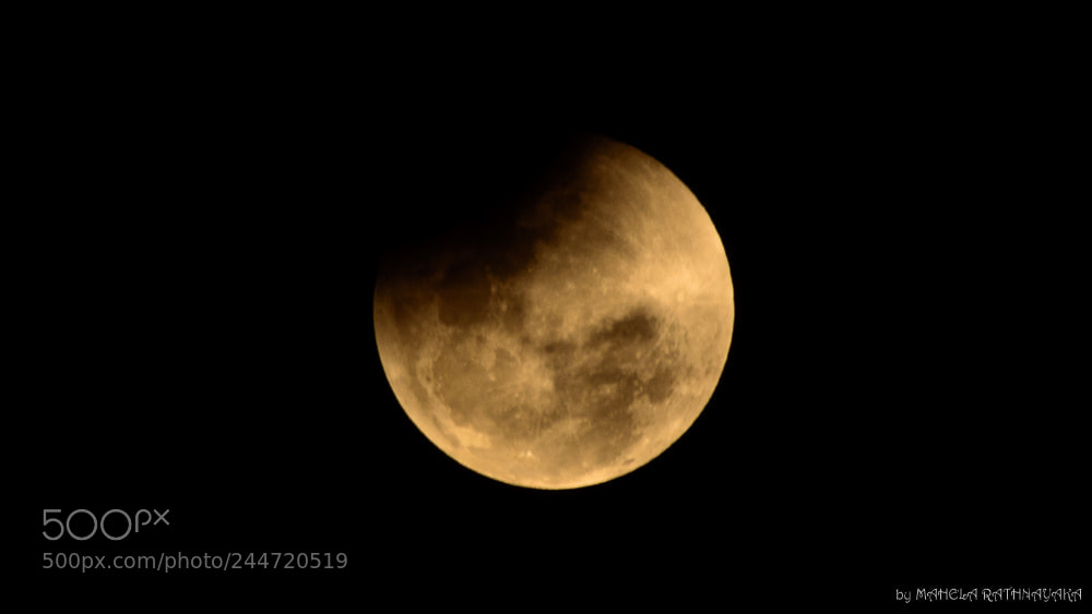 Nikon D7100 sample photo. Full moon photography