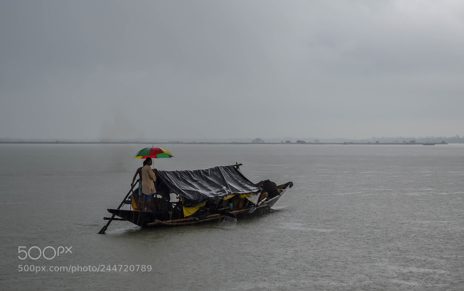 Nikon D3100 sample photo. Sailing on the rain photography