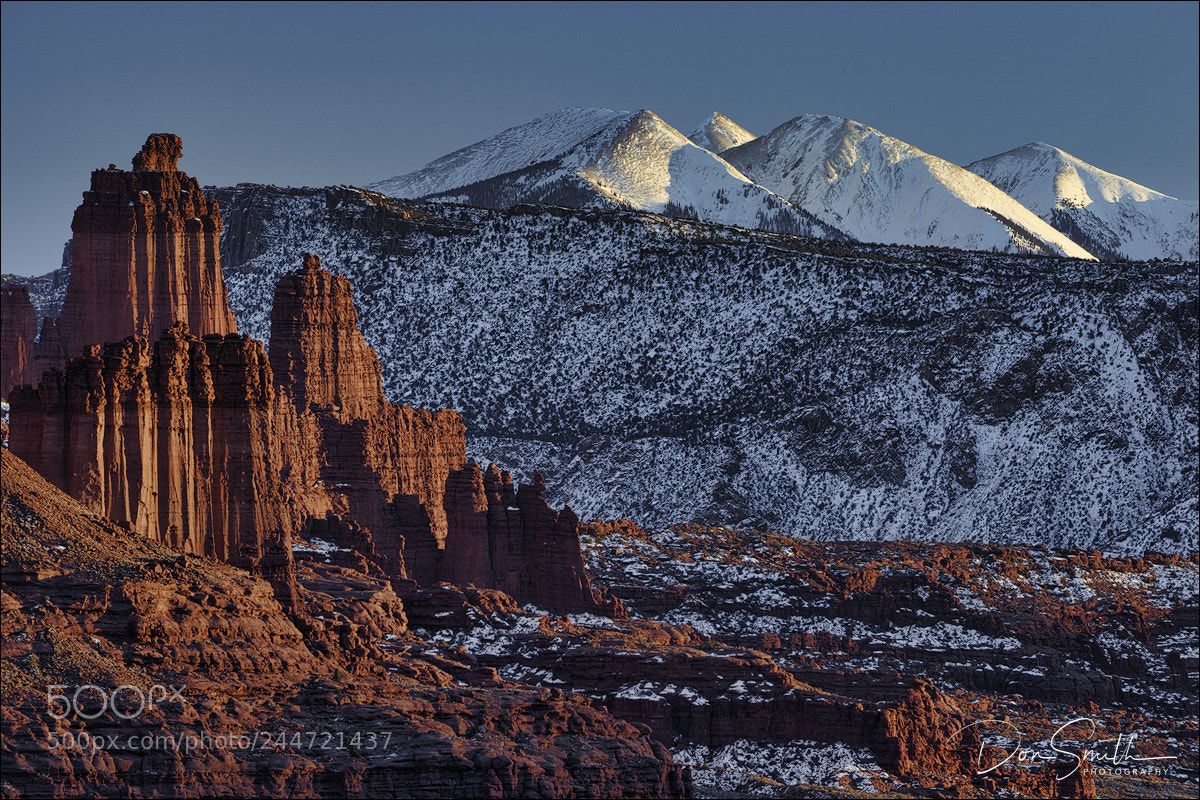 Sony a7R III sample photo. Fisher towers and la photography