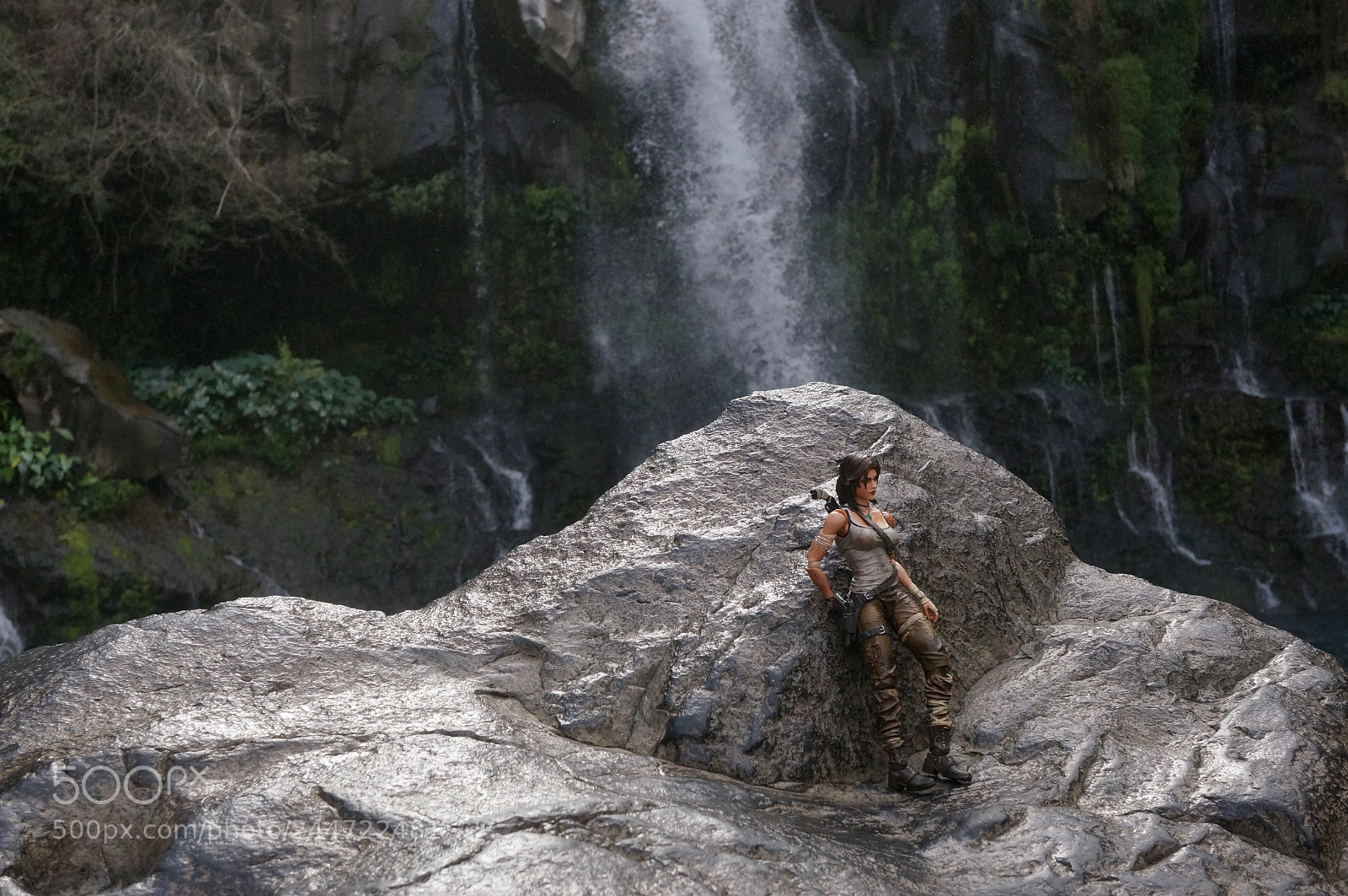 Sony Alpha NEX-6 sample photo. Lara croft la chute photography