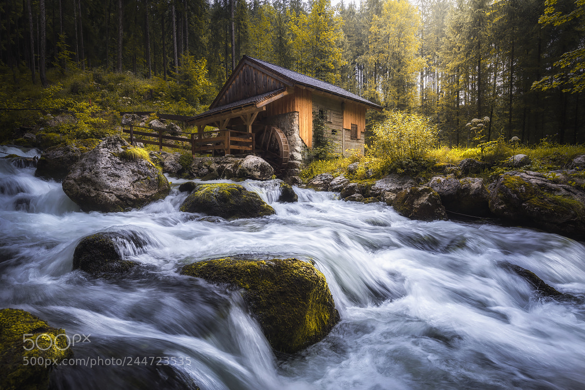 Nikon D810 sample photo. Gollinger wasserfall photography