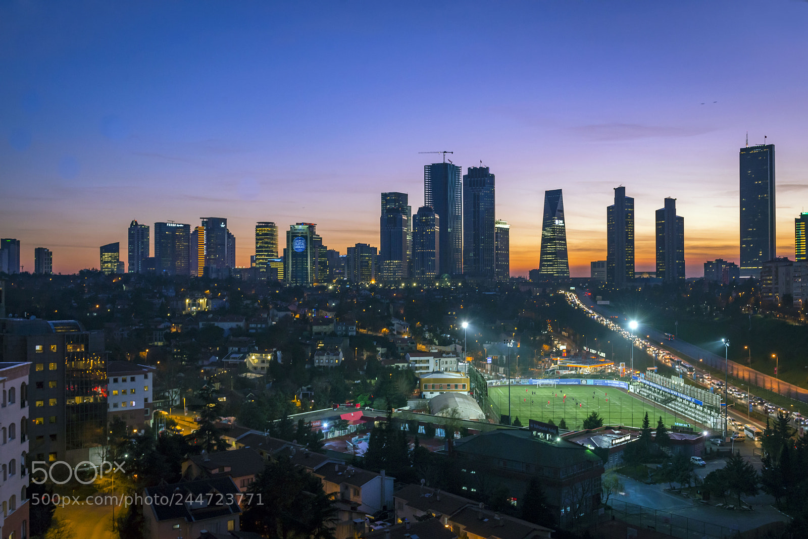Nikon D610 sample photo. Sunset in the city photography
