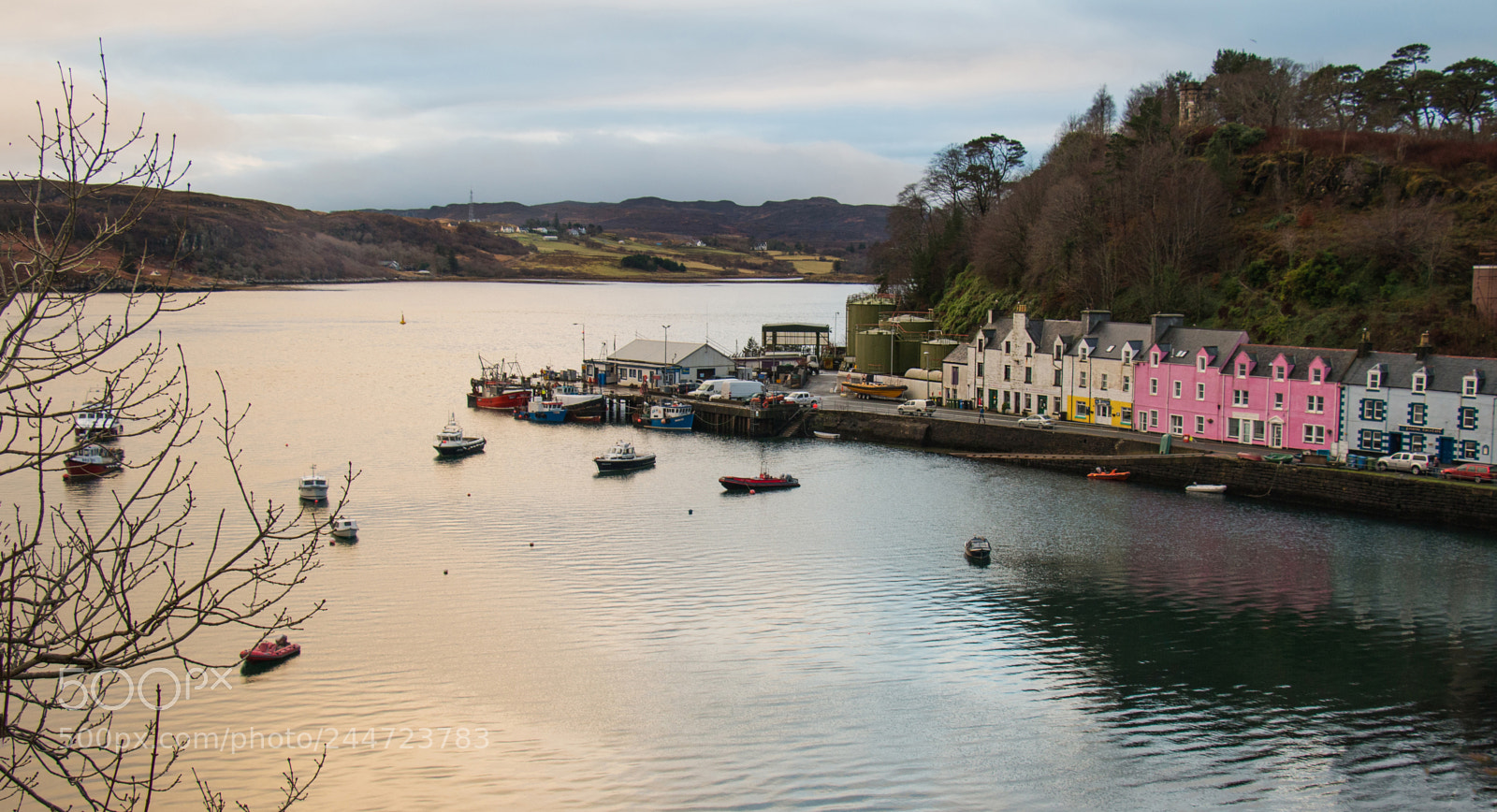 Canon EOS 70D sample photo. Beautiful village in scotland photography