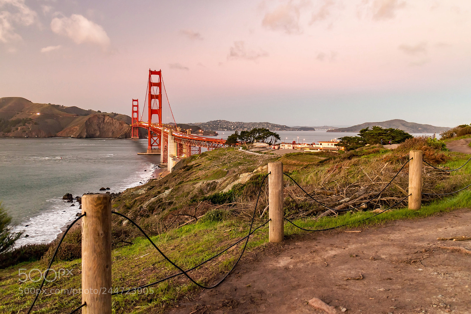 Canon EOS M sample photo. San francisco sunset photography