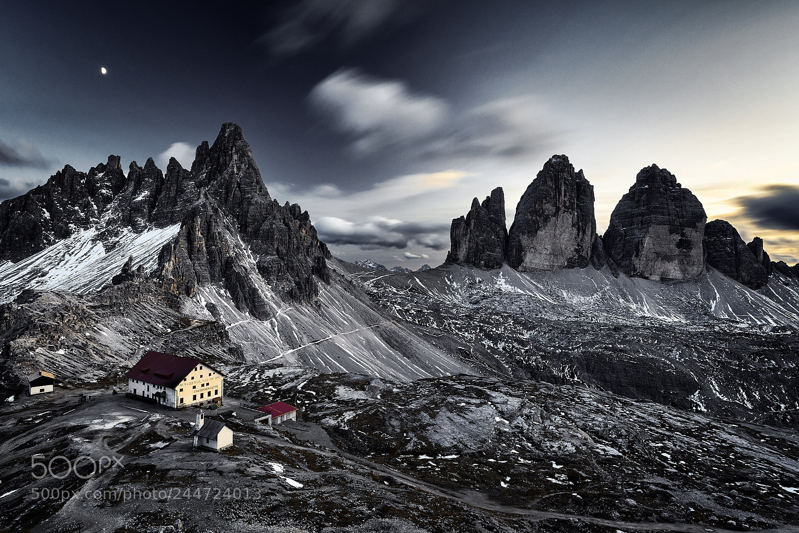 Sony a7R II sample photo. Tri cime italy photography