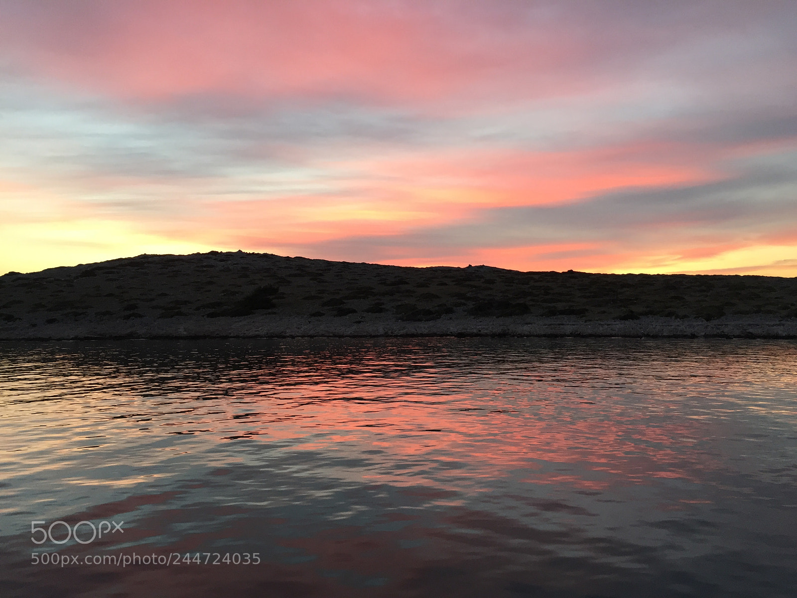 Apple iPhone 6 sample photo. Ocean sunset photography