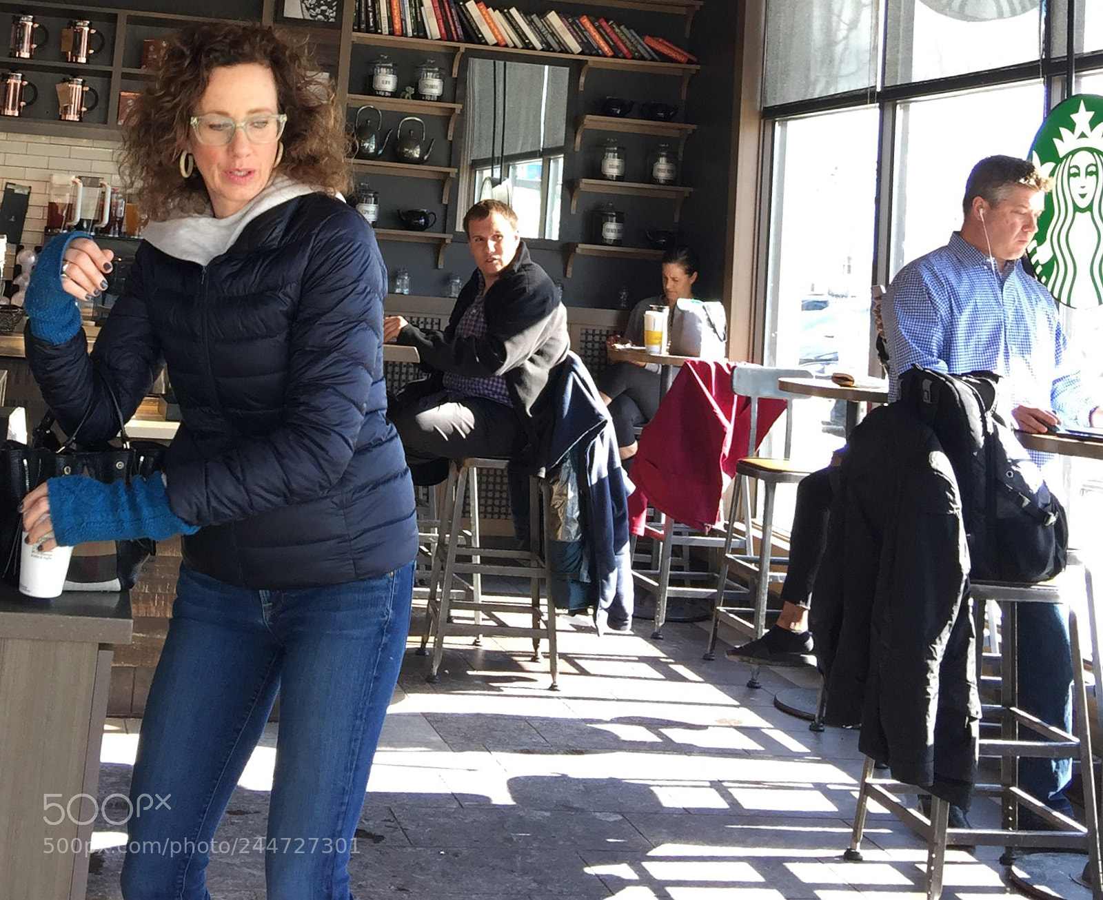 Apple iPhone 6 Plus sample photo. Getting coffee on the photography