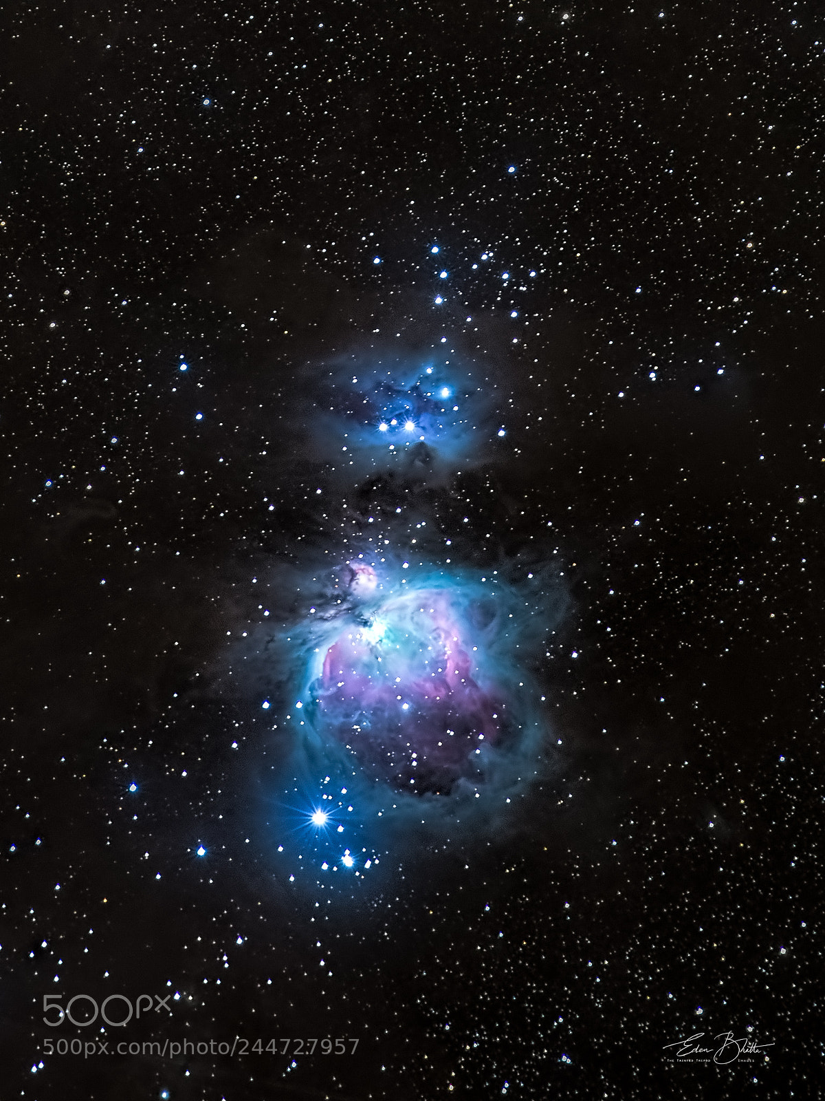 Canon EOS 7D Mark II sample photo. The great orion nebula photography