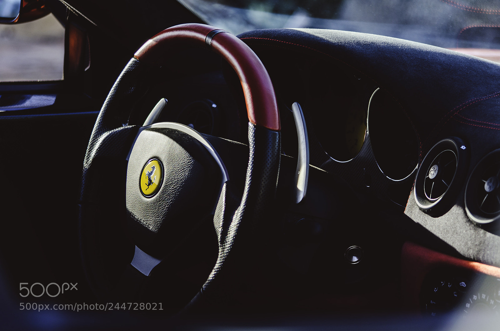 Nikon D5100 sample photo. Ferrari 360 challenge stradale photography