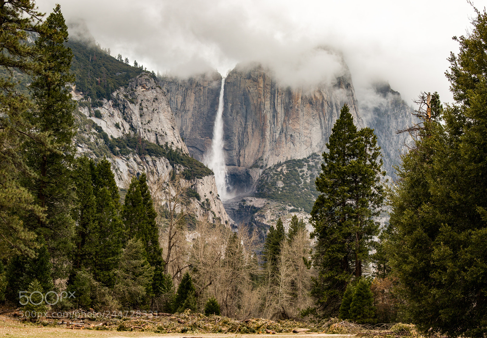 Canon EOS 70D sample photo. Yosemite falls photography
