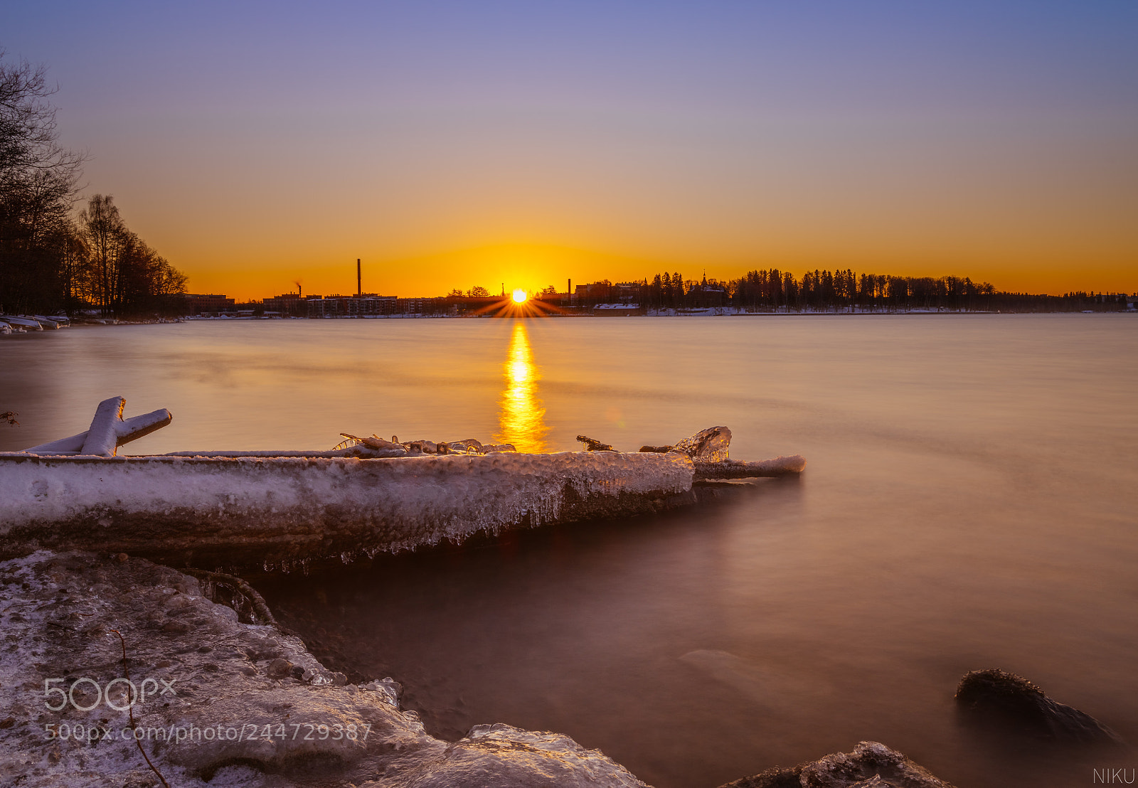 Fujifilm GFX 50S sample photo. Cold day sunrise photography