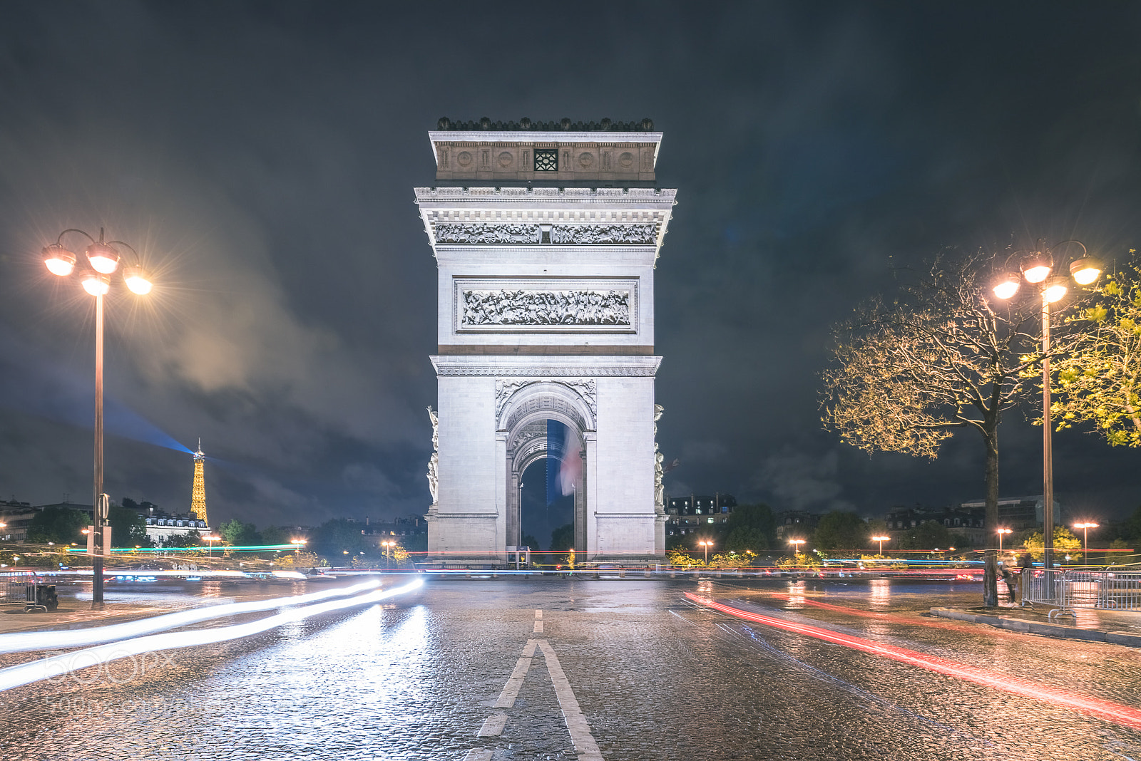 Nikon D810 sample photo. Arc de triomphe paris photography