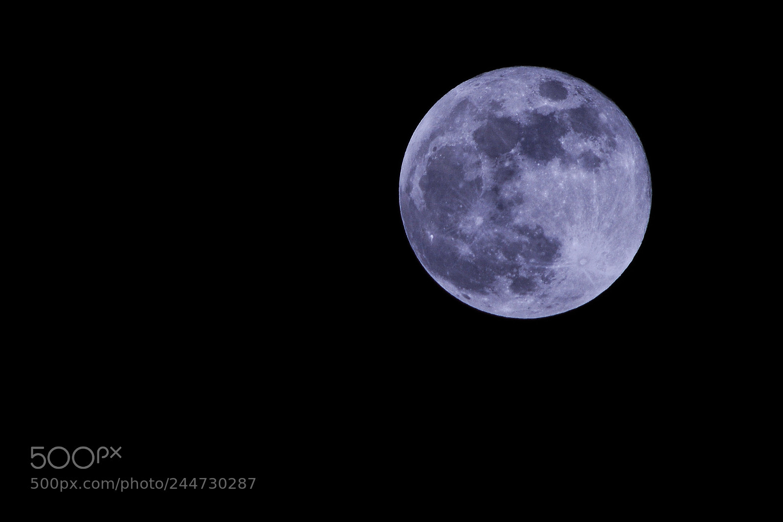 Nikon D800 sample photo. Supermoon photography