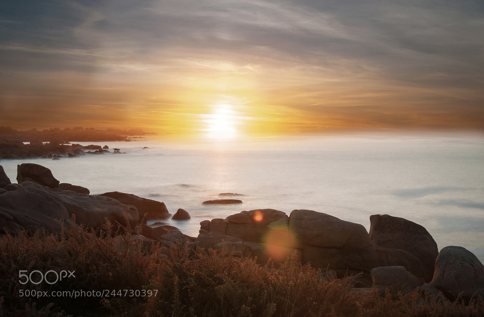 Nikon D90 sample photo. Coucher de soleil photography