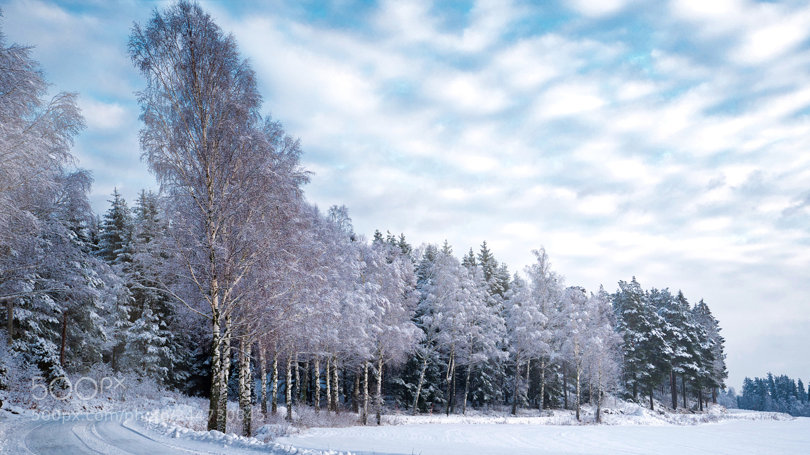 Pentax K-1 sample photo. Winterway photography
