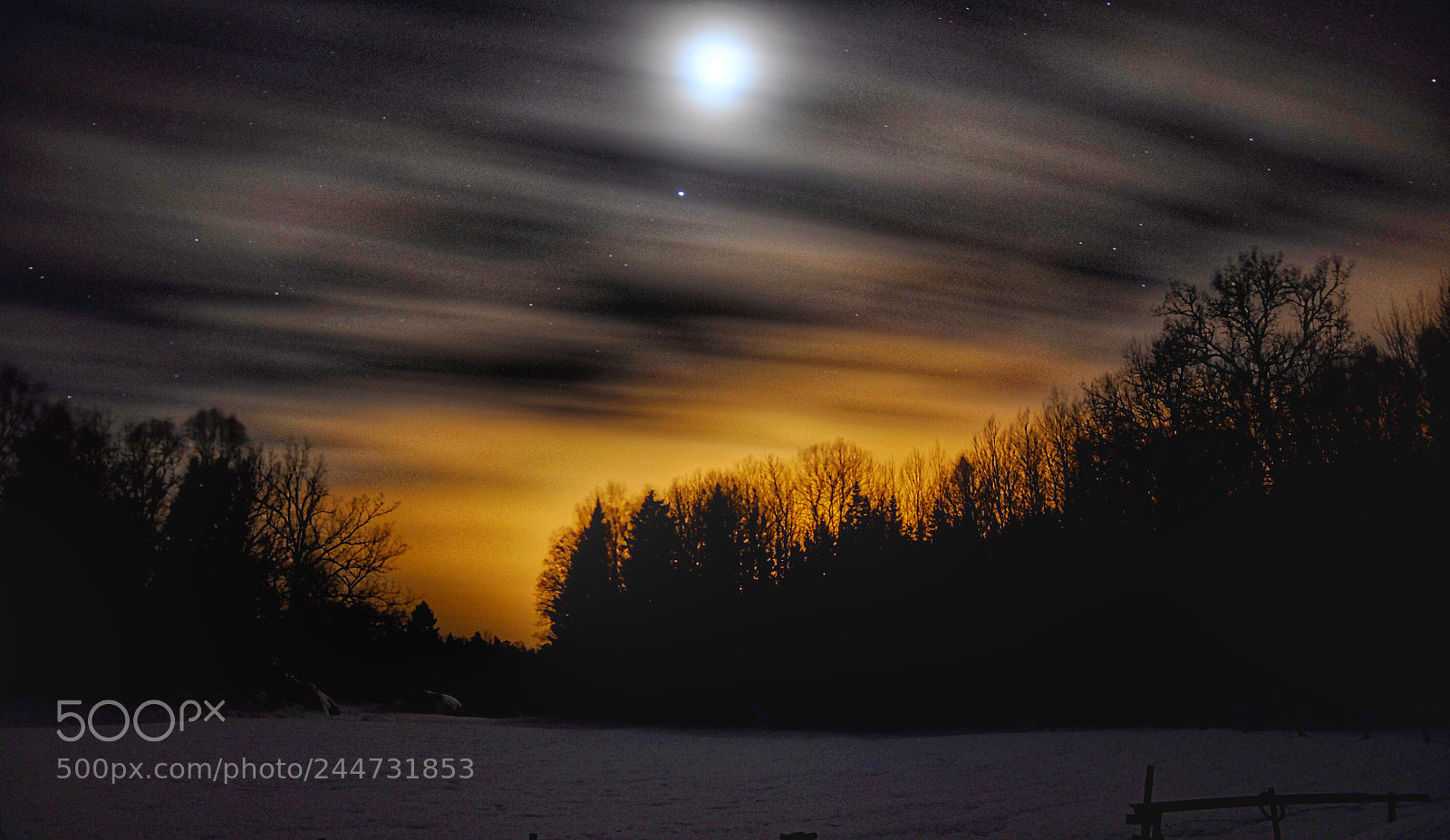 Nikon D90 sample photo. Moonshine photography