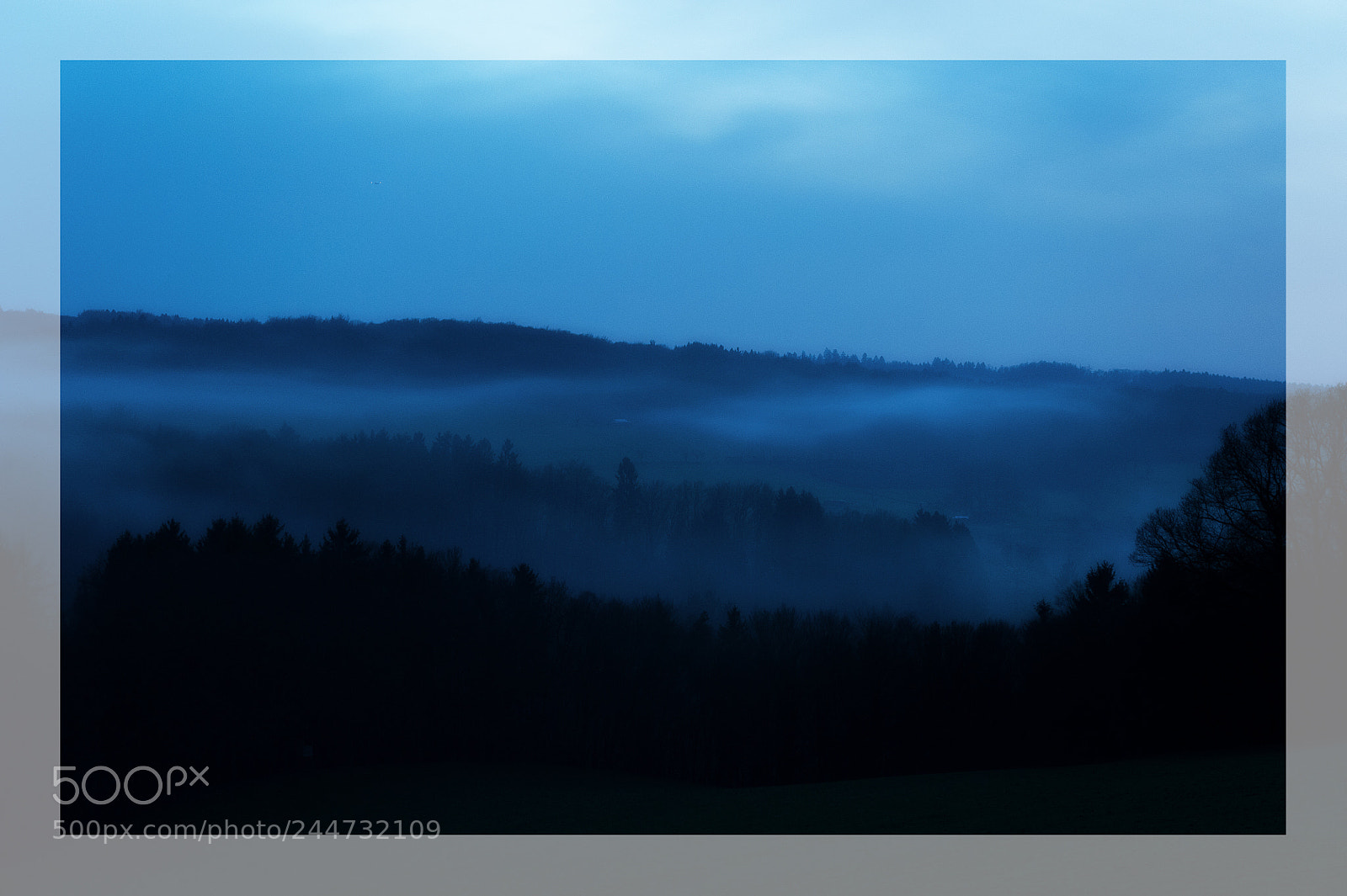 Nikon D700 sample photo. Abendnebel photography
