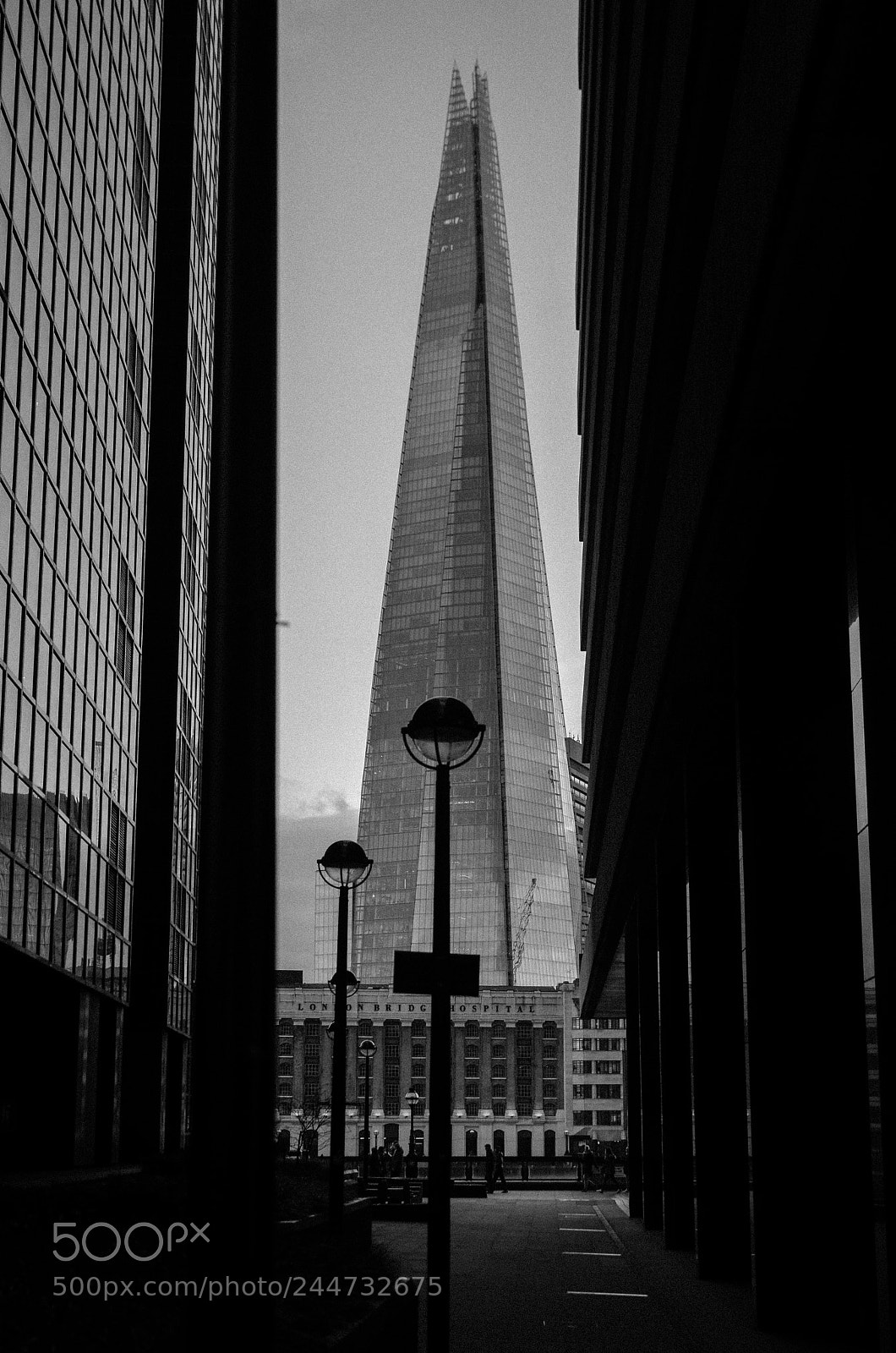 Nikon D5100 sample photo. The shard photography