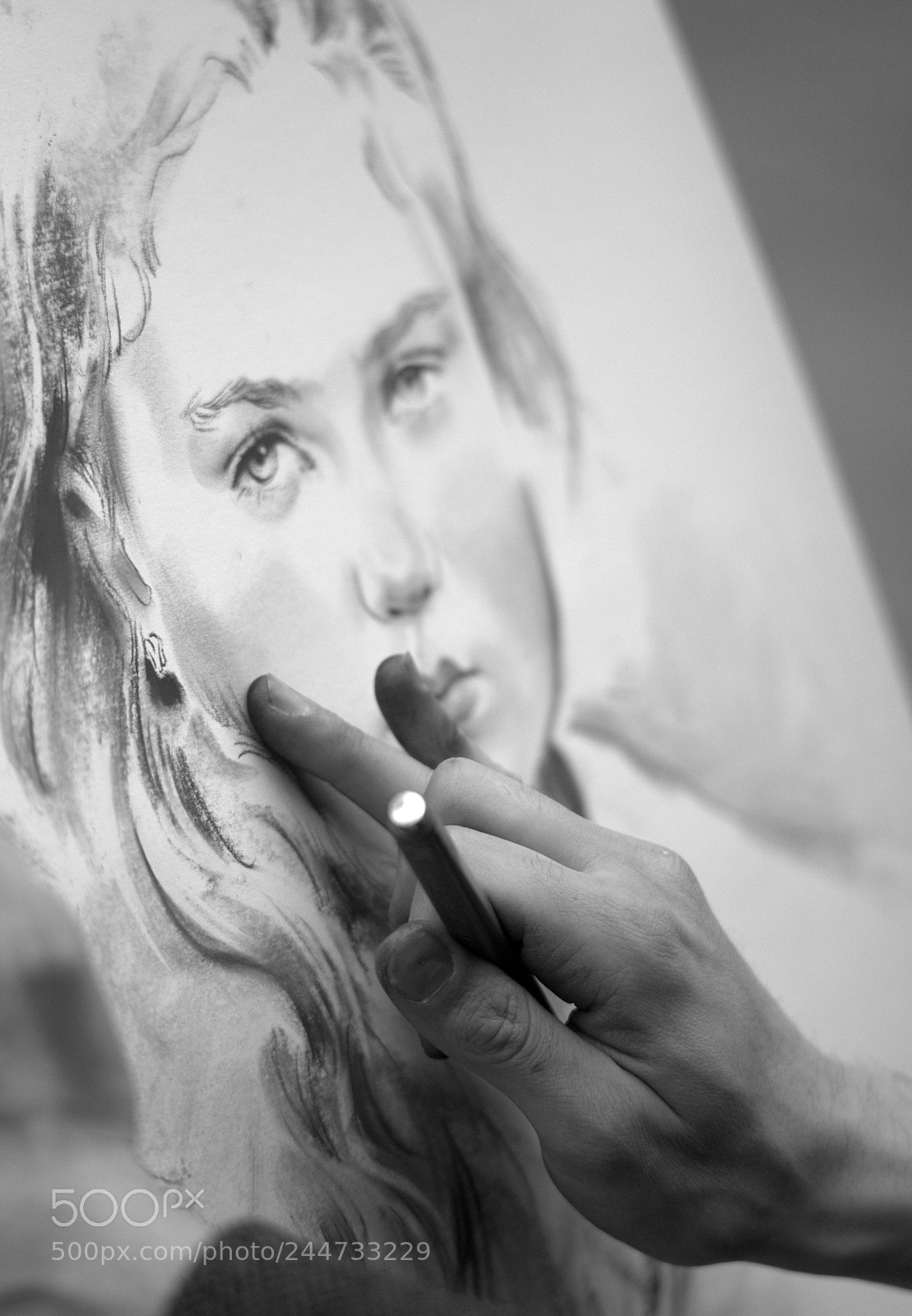 Nikon D800 sample photo. Нарисовать портрет. photography