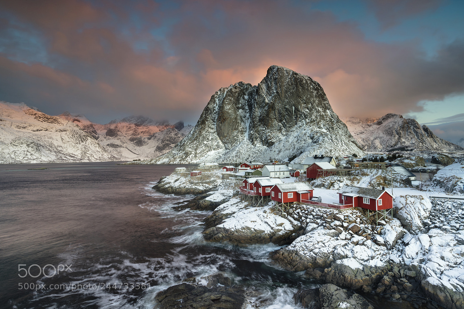 Canon EOS-1D X Mark II sample photo. Hamnoy sunrise photography