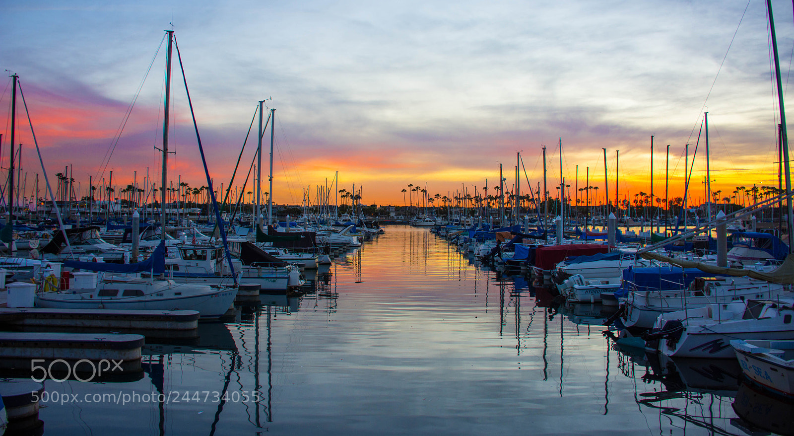 Nikon D7200 sample photo. Marina sunset photography